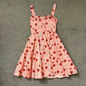 Owl Print Dress